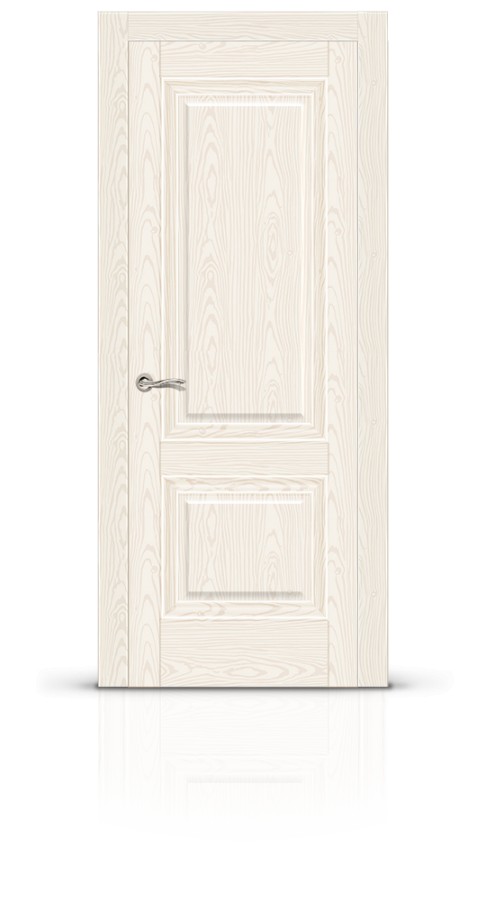 Дверь Элеганс-1 ясень белый