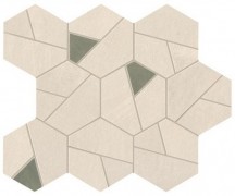 Керамическая Плитка Atlas Concorde A0qn boost pro ivory mosaico hex olive