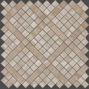 Керамическая Плитка Atlas Concorde Travertino silver diagonal mosaic