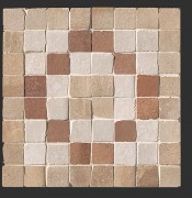 Deco Terra Angolo Fascia Mosaico 150x150 мм