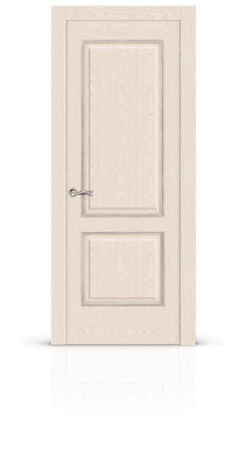 Дверь Бристоль-1 ясень крем