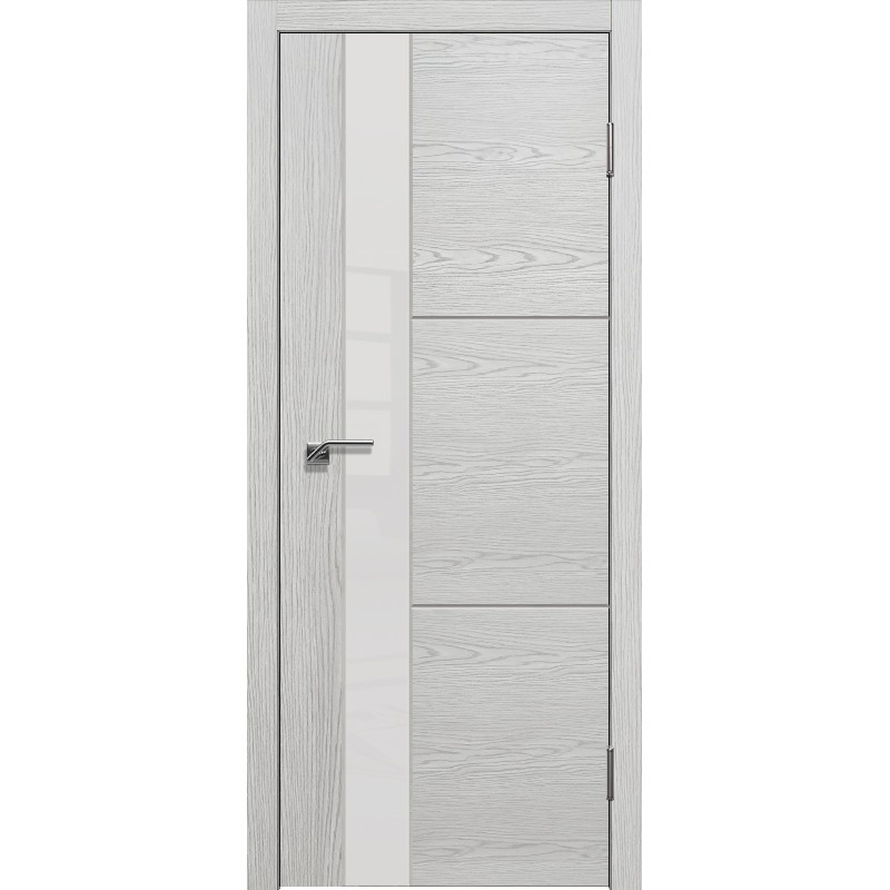 Дверь Дания-2 ясень серый
