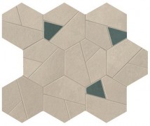 Керамическая Плитка Atlas Concorde A0qo boost pro cream mosaico hex blue