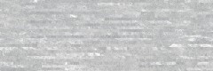 Плитка Настенная Серый Мозаика  20Х60 200x600 мм
