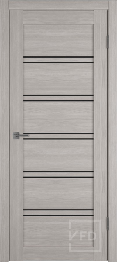 Дверь Atum pro 28 stone oak black gloss