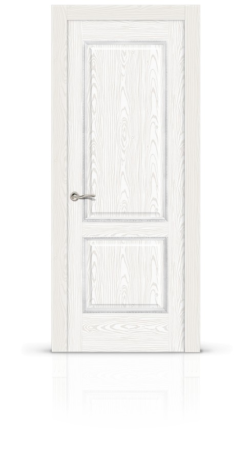 Дверь Бристоль-1 ясень белый