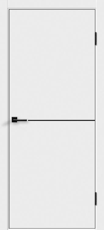 Дверь Альтекс 1 цвет белый ал кромка с 4 сторон ал кромка замок су mc85bl