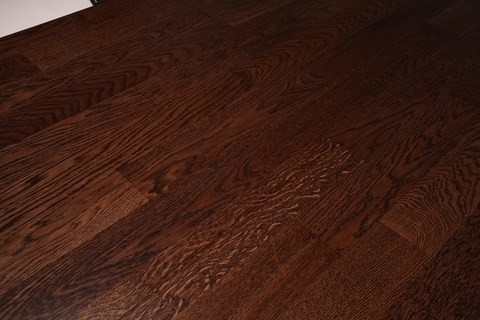 Паркетная Доска Parquet Prime Дуб r-40 2-полосная (тонирован, коричневого цвета)