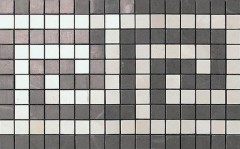 Керамическая Плитка Atlas Concorde Asm9 marvel grey/moon greca mosaico