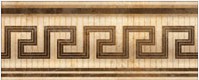 Керамическая Плитка Ape Listelo simbolo brown