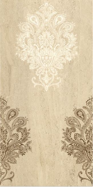 Керамическая Плитка Capri I travertini inserto stencil beige 30x60