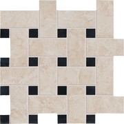 Керамическая Плитка Vallelunga Grigio basketweave Керамическая Плитка Vallelunga Grigio basketweave