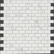 Carrara P. Mosaico Lapp. Burattato 298x298 мм