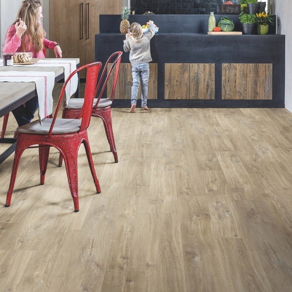 Виниловый Ламинат Quick Step BACL 40031 Дуб каньон светло-коричневый пилёный Виниловый Ламинат Quick Step BACL 40031 Дуб каньон светло-коричневый пилёный