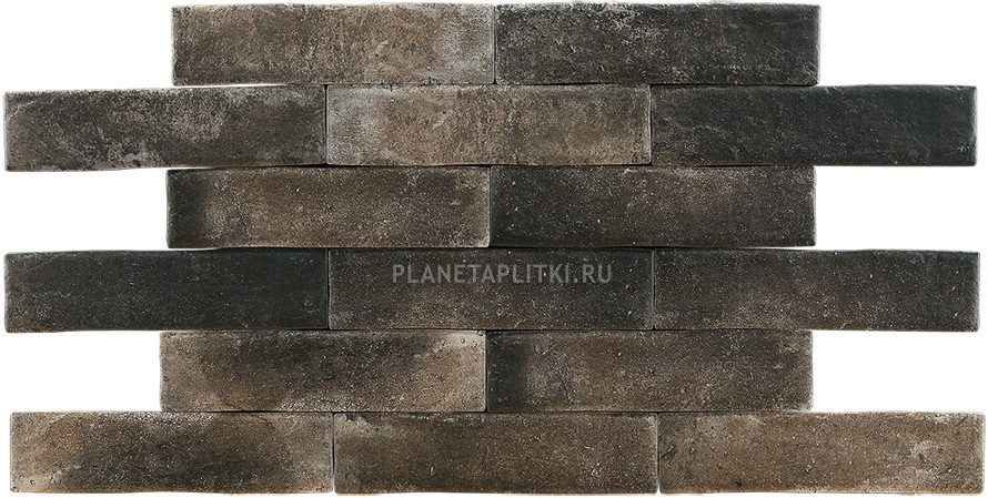 Керамическая Плитка Pamesa Brickwall grafito 7x28 Керамическая Плитка Pamesa Brickwall grafito 7x28