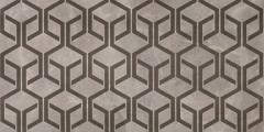 Grey Fleury Hexagon 800x400 мм