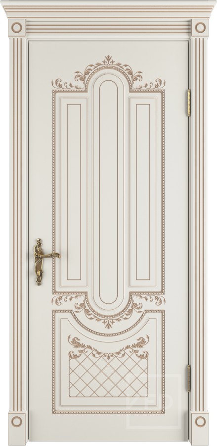 Дверь Alexandria 3d ivory pc