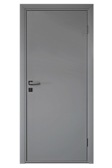Дверь влагостойкая композитная полотно ответное дпг с фрез под ответку и ригель в комплекте 1 шт 1000/1100x2000 серый крем