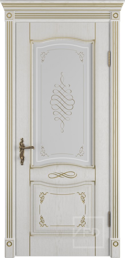 Дверь Vesta bianco classic pg art cloud