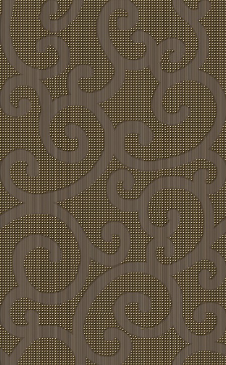 Керамическая Плитка La Mia Ceramica Decor ricciolo marrone Керамическая Плитка La Mia Ceramica Decor ricciolo marrone