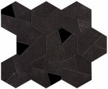 An7b Tarmac Mosaico Hex Black 29x25 мм